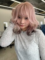 エゴル ナゴヤサカエ(ENGOL NAGOYA SAKAE)&nbsp;ホワイトピンク/ブリーチカラー/ハイトーンカラー