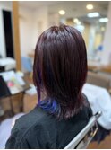 少し違う見た目へインナーカラー提案