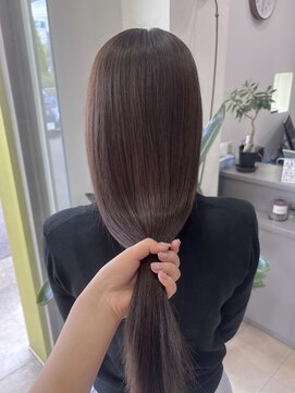 結び(musubi) 秋っぽいマロンカラー