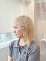 カラ ヘアーサロン(Kala Hair Salon)&nbsp;ハイライトバレイヤージュダブルカラーケアブリーチ20代30代40代