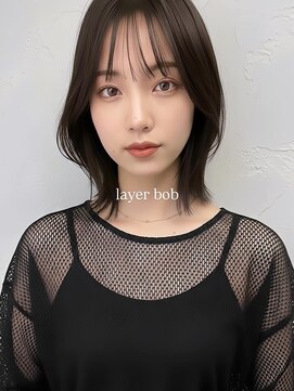 コード 四条河原町駅店(CHORD) 韓国風くびれレイヤーボブ