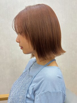 ガーデン 銀座(GARDEN) ボブ 顔まわり レイヤー 前髪 外はね ぷつっと