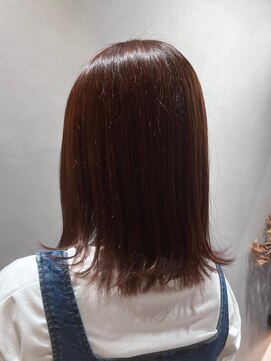 ニコ(NICO) くびれヘア ピンクブラウン☆彡 8.14