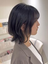 タブーセントラル(TABOO Central) くびれボブスタイル/ナチュラルブラック/Aujuaトリートメント