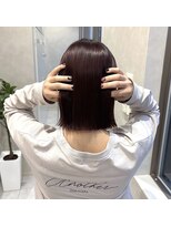 エレノア 枚方(Eleanor)&nbsp;枚方ボブ/ミインカールボブ/暖色系カラー/ラベンダー/赤
