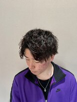 リット(lit.)&nbsp;シャドウパーマ　ツーブロック　刈り上げ　かっこいい　20代