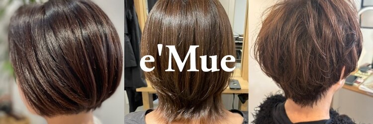 エミュ(e'Mue)のサロンヘッダー