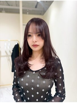 ザ シェノン ウメダ(THE CHAINON UMEDA) ワンホンレイヤー/ミルクティーブロンド/ダークブルー/心斎橋