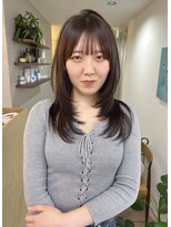 クイ(quii) ワンホン風くびれミディアムレイヤー