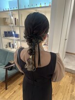 ルッツ(Lutz. hair design) 編み下ろしアレンジ 0708
