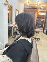 ヘアメイク デザート(HAIR MAKE DESART)&nbsp;【木村】かけたパーマを活かしたレイヤーウルフカット
