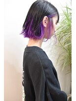 サイ(sai)&nbsp;【sai】ラベンダーイヤリングスタイル