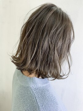 ミシェリー(misherry) 似合わせカットくびれヘア外ハネボブアースカラー韓国風ブリーチ