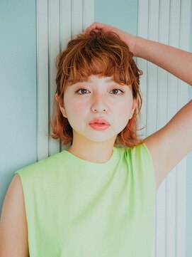 フローラビューティーヘアー(Flora Beauty Hair) フラッフィーオレンジ【岡山】【表町】