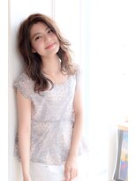 リアン(Lien)&nbsp;Lien☆小顔かきあげバング×セミウェットウェーブパーマ　立川