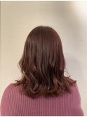 ピンク×ブラウンカラー
