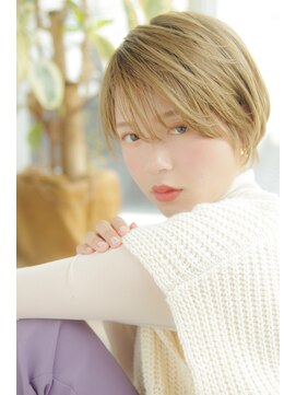 ヘアーサロンロージー 水沢寺小路店(Hair Salon Rosy) ショート×ベージュ