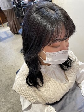 シェノン サントル(CHAINON CENTRE) 前髪/マチルダボブ/ピンクベージュ/インナーグレージュ