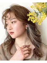ハナ ビューティーヘアー(hana.) 透明感カラーとイヤリングカラー☆