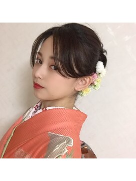 タヤ 東急百貨店吉祥寺店(TAYA) 10代20代成人式、卒業式アップスタイル髪型まとめ髪