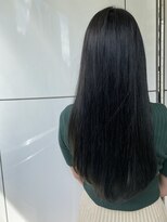 アリーズ シブヤ(ALLYS shibuya)&nbsp;コリアンブルー　透け感　イルミナカラー