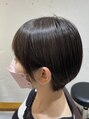 ミリ 千歳烏山(Mili CARE&SPA) 丸みショート☆赤味を抑えた白髪染めもできます◎ミリ千歳烏山