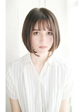 シュシュット(chouchoute) 吉祥寺3分/透明感セクションカラー外ハネボブペールベージュ/082