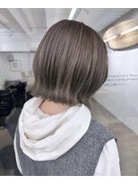 モアナ バイ ヘッドライト 駒沢大学店(Moana by HEADLIGHT)&nbsp;Moana【駒沢】#ハイライト#ミニボブ#アッシュベージュ