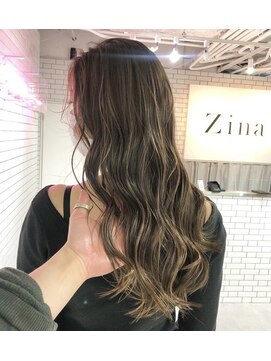 ジーナ 難波(Zina) 髪質改善＊バイヤレージュi＊美髪【Zina 難波】
