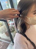 ヘアーアンドエステ ハラダ 滝ノ水店(Hair&Esthe Harada) インナーミルクティーベージュ