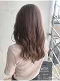 ダブルカラーミルクティーベージュカラーケアブリーチ韓国ヘア