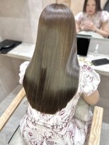 ジーナ 本八幡(Zina)&nbsp;髪質改善＊ラベンダーグレージュ＊美髪【Zina本八幡】