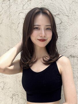 ロンド ストラーダ 心斎橋(Lond strada) マチルダボブ×ピンクベージュ×美髪［髪質改善/縮毛矯正］