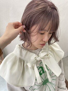 抜け感のある最先端の“今っぽcawaii”ヘアが叶う＊クセや毛量を見極めたカットで伸びかけもカワイイ★