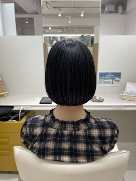 バサ 新所沢店(BASSA) 【佐々木　スタイル】黒髪スタイル×ボブ