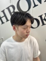 クロムトウキョウ ザ バーバー 新宿本店(CHROM TOKYO the Barber)&nbsp;センターパート