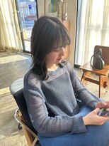 ウイ(Ui) ミディアム×ブルージュカラー