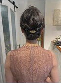 アップアレンジ/お呼ばれヘア/大人ヘアアレンジ