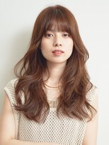 ルクスドレ 新宿(Luxe doree')&nbsp;★小顔カット/エギョモリ/ぱっつん前髪/ペールベージュ[新宿]