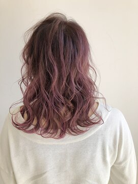 モアナバイヘッドライト 浦添店(Moana by HEADLIGHT) Moana【浦添】#ピンクヘアー#セミロング #20代30代40代50代