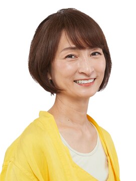 ブロッサム プロデュースド バイ エガオ(Blossom PRODUCED by EGAO) 大人世代に似合う☆ナチュラルショート