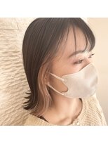 プレフェレプレフェ(prefere prefe)&nbsp;インナーカラー×ボブ