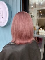 アン ブリーチ(UN BLEACH)&nbsp;ブリーチ２回～ピンクベージュカラー♪