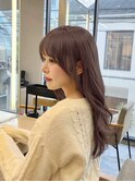 シークレットハイライトでつくるモーヴカラー