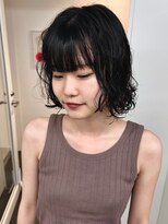 サロンドジョー(salon de joe)&nbsp;ボブパーマプードルパーマレディースパーマニュアンスパーマ奥東