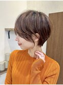 前髪カタログ/イメチェンスタイル／ウェーブパーマ/こなれミディ