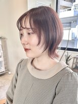 リグリー(regree)&nbsp;大人ショート黒髪マッシュショートハンサムショート前髪長め