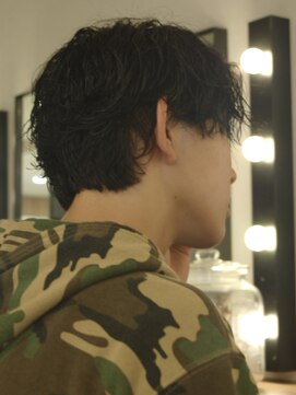 ボコカ(bococa) [kantamal]メンズセンターパートスパイラルパーマ