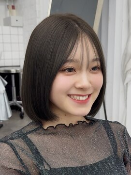 アマトウキョウ アユンチェ(AMA TOKYO×AYUNCHE) 韓国スタイル/ナチュラルくびれヘア_くびれ巻き_レイヤーカット