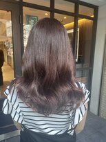 アイフィール アヴェダ 瑞江店(i feel AVEDA)&nbsp;【安藤】　重めレイヤー×ピンクブラウン